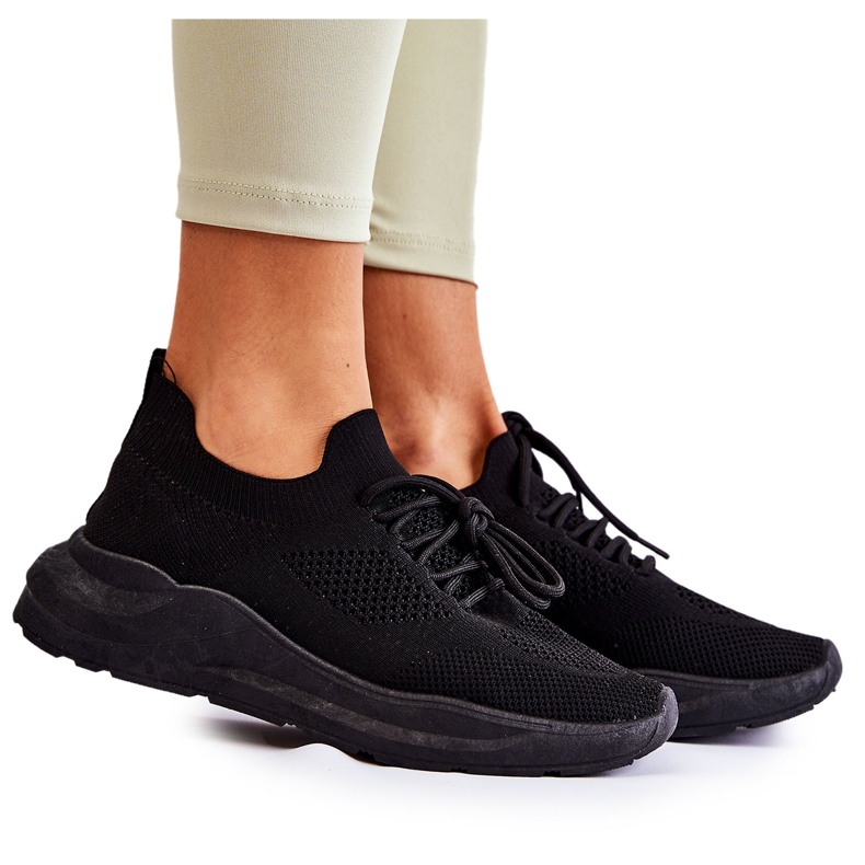 FK2 Sportschuhe für Damen, Slip-On Schwarz Livia