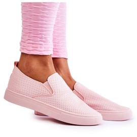 FK2 Rosafarbene Viviana Slip-On-Schuhe für Damen