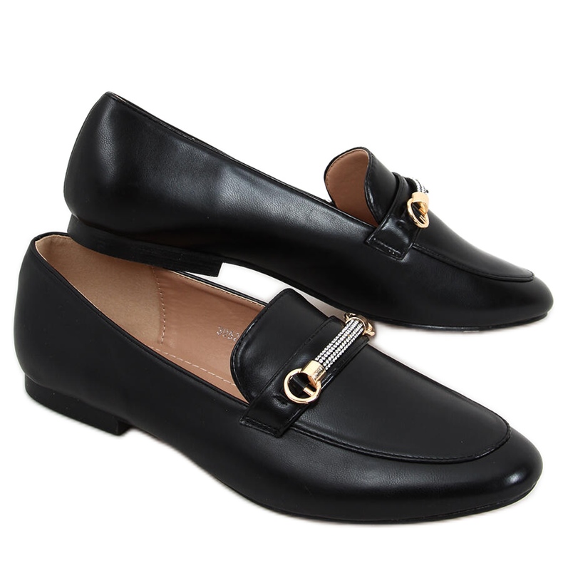 Gessa Schwarze Loafer für Damen