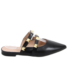 Canna Black Damen Sandalen schwarz