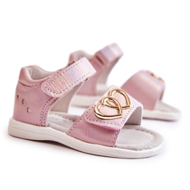 PE1 Kindersandalen mit Klettverschluss Rosa Catia ['rosa']