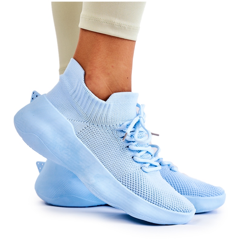 PS1 Damen Slip-On Sportschuhe Hellblau Dalmiro