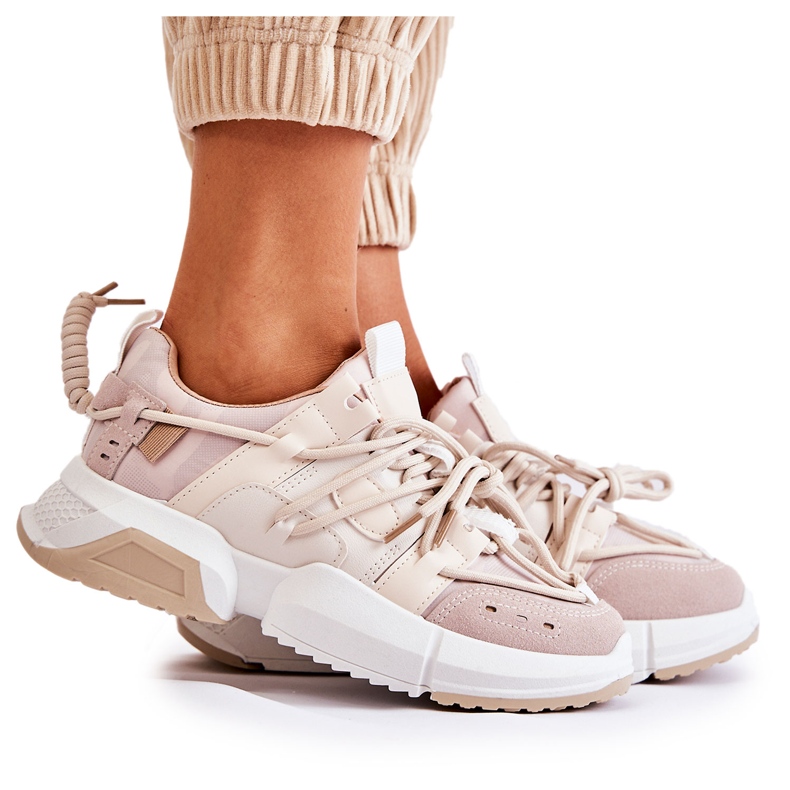 Sneaker Sportschuhe für Damen Camel Someday beige