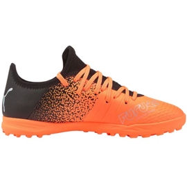 Fußballschuhe Puma Future Z 4.3 Tt Jr 106780 01 orange orangen und rottöne