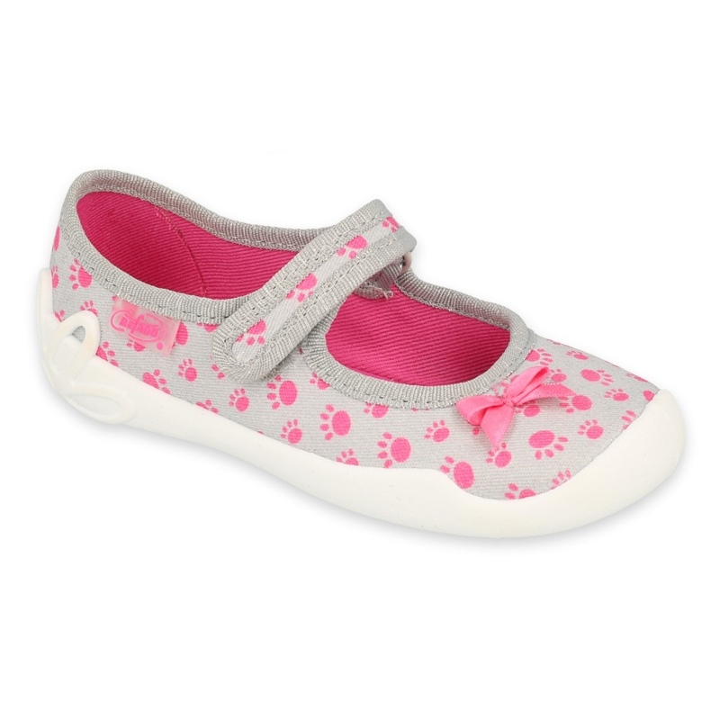 Befado Kinderschuhe 114X478 rosa grau