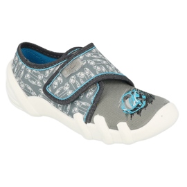 Befado Kinderschuhe 273Y339 blau grau