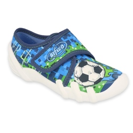 Befado Kinderschuhe 273X337 marineblau blau mehrfarbig grün