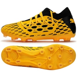 Puma Future 5.3 Netfit Hg M 105796 02 Fußballschuhe mehrfarbig orangen und rottöne