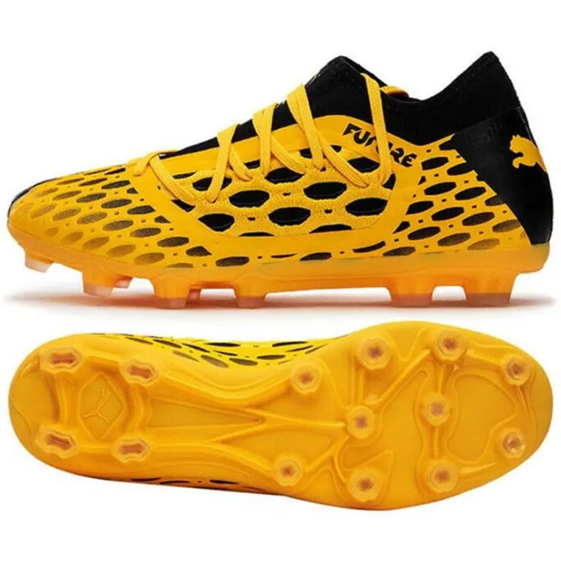 Puma Future 5.3 Netfit Hg M 105796 02 Fußballschuhe mehrfarbig orangen und rottöne
