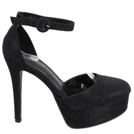 Pumps auf der Brooke Black-Plattform schwarz