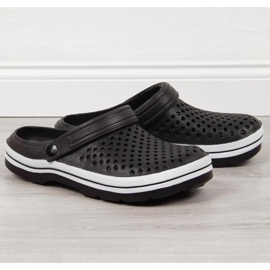 Durchbrochene Hausschuhe News W EVE300A schwarz