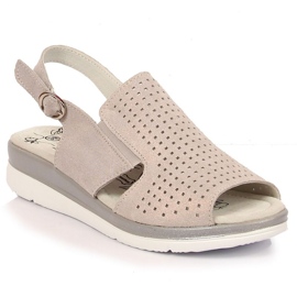 Keilsandalen T.Sokolski W SCA169 beige-silber