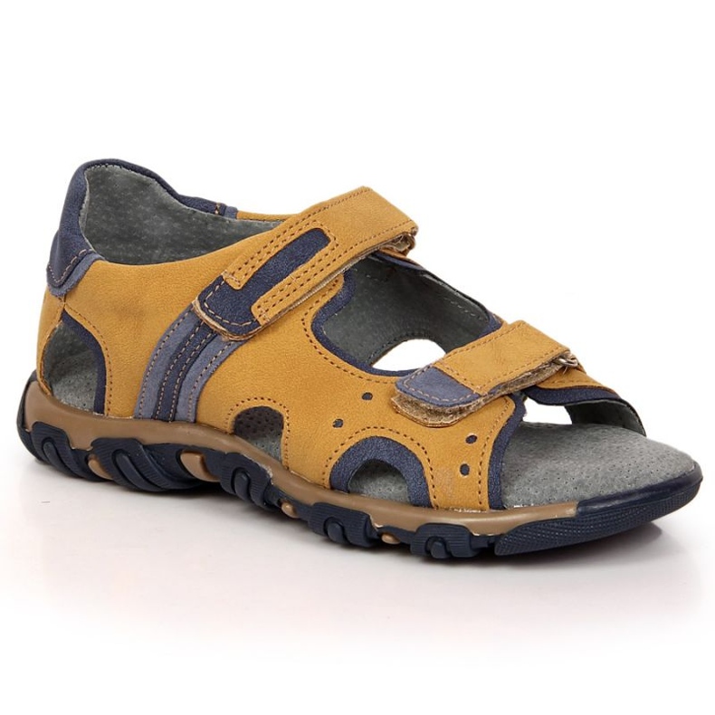 Sandalen mit Klettverschluss Kornecki Jr KOR6188A Kamel braun