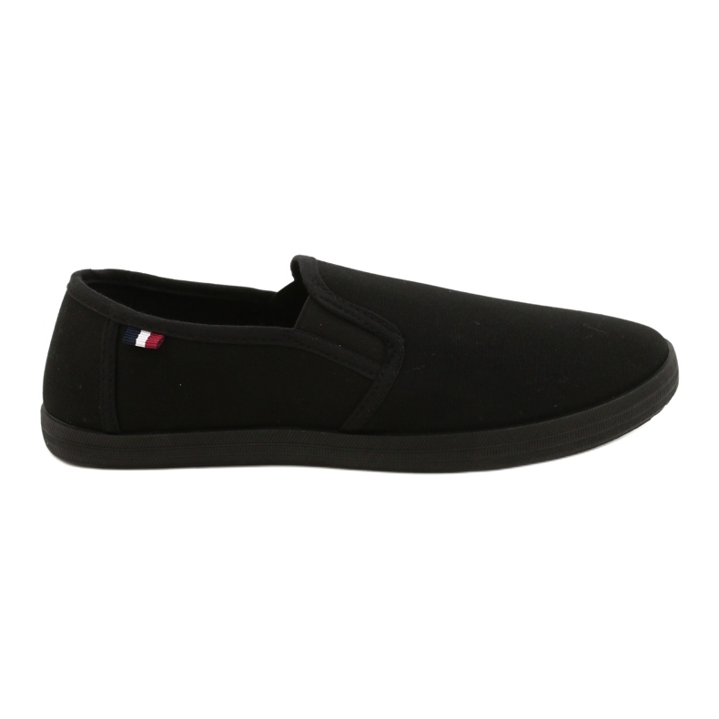 Atletico Herren Slip On Schuhe WY18921 Schwarz