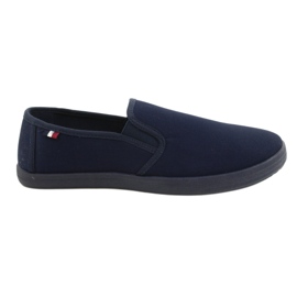 Atletico Herren Slip On Schuhe WY18921 Marineblau