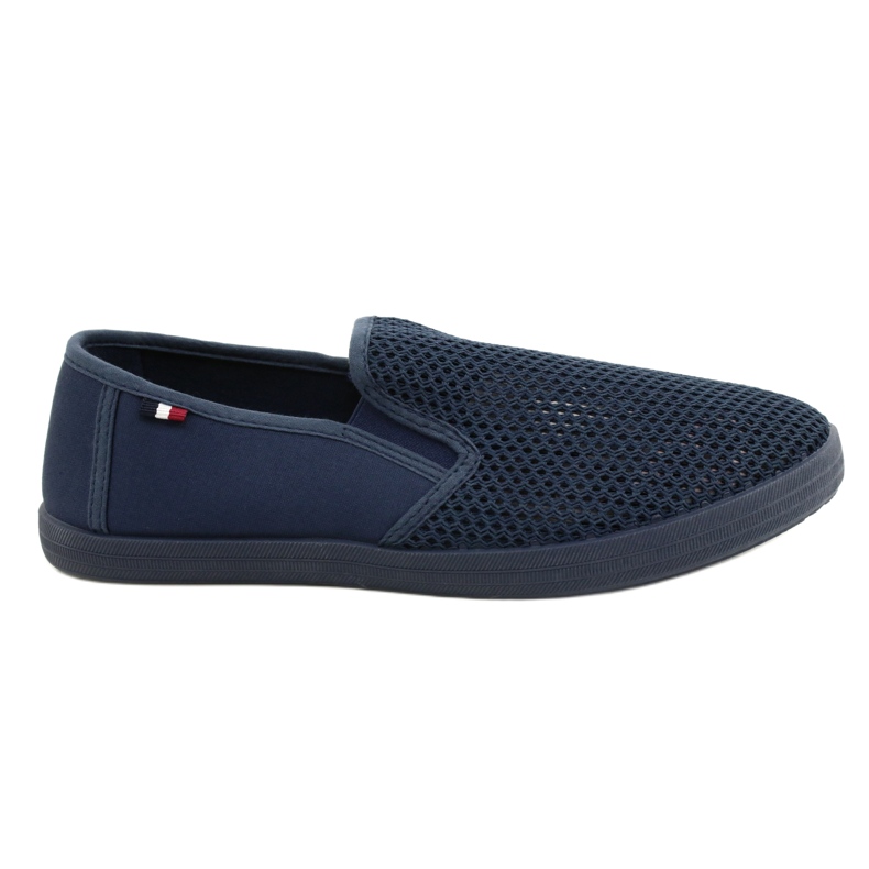 Atletico Herren Openwork Slip-On Schuhe WY18922 blau