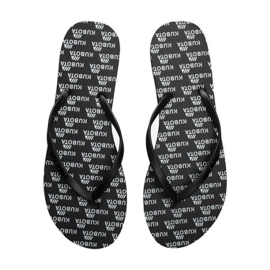 Kubota KUB7 schwarze Gummi-Flip-Flops
