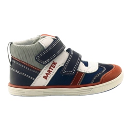 Bartek Navy Blue Boys Lederjungen mehrfarbig
