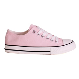 SHELOVET Klassische Damen-Sneakers rosa