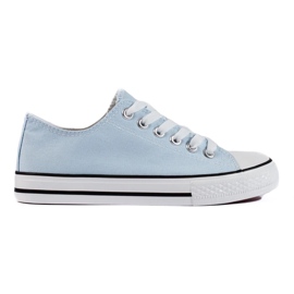 Klassische Damen-Sneakers blau
