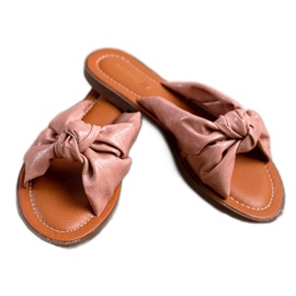 SHELOVET Modische Damenhausschuhe rosa