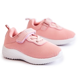 FR1 Sportschuhe für Kinder mit Klettverschluss Rosa Lexy