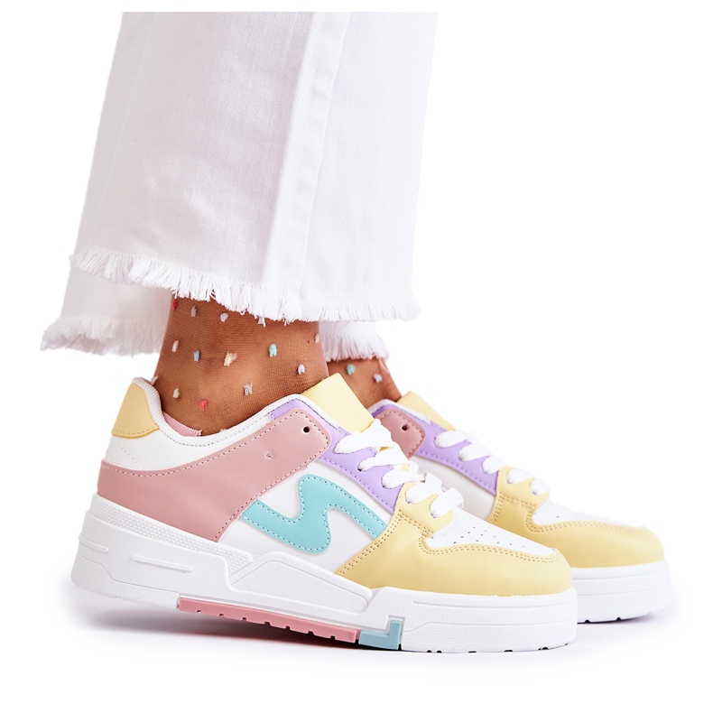 PS1 Sportschuhe für Damen, weiß und gelb Francis mehrfarbig