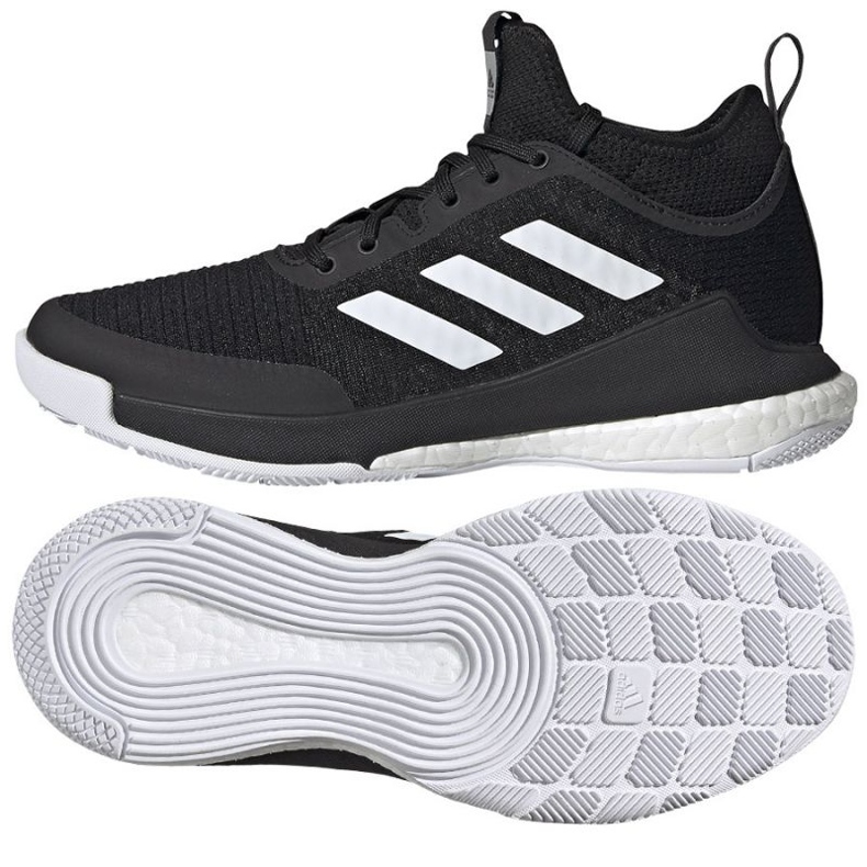 Adidas CrazyFlight Mid W FX1791 Volleyballschuhe schwarz schwarz