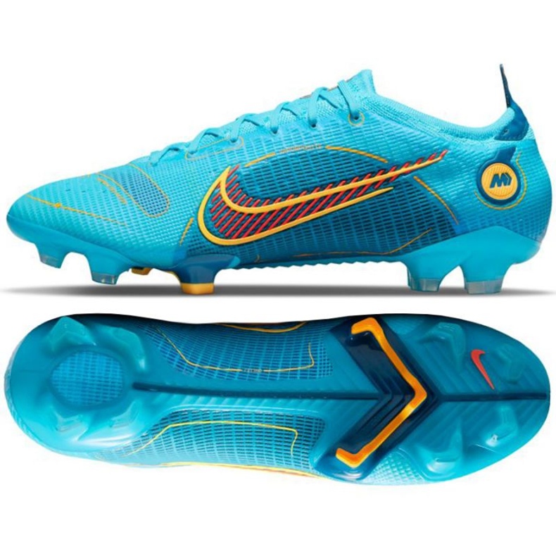 Nike Mercurial Vapor 14 Elite Fg M DJ2837 484-S Fußballschuhe blau blau