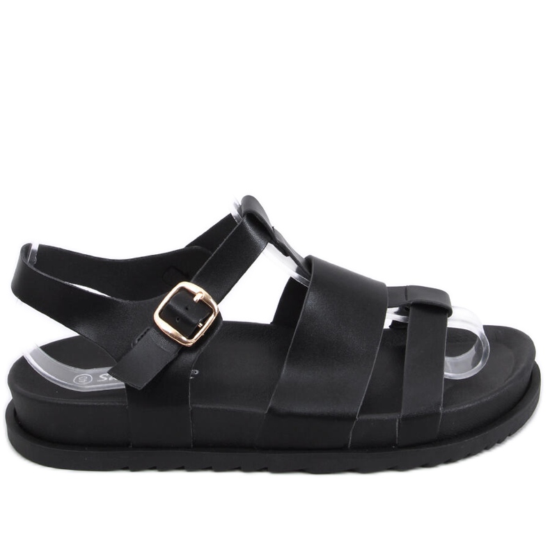 Patsy Black Damensandalen schwarz