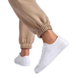 SHELOVET Klassische Damen-Sneakers weiß