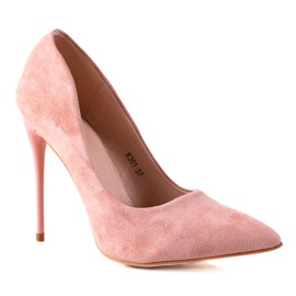 SHELOVET Klassische Damen High Heels rosa