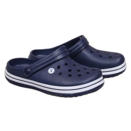 American Club Marineblaue Badeschuhe für Herren
