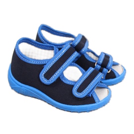 Hausschuhe Jungen Sandalen nach Hause Nazo blau