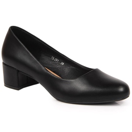 Schwarze Sergio Leone schwarze Pumps
