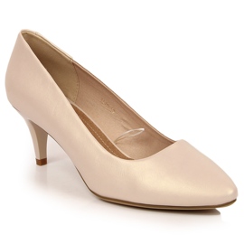 Pumps Stift perlbeige Sergio Leone