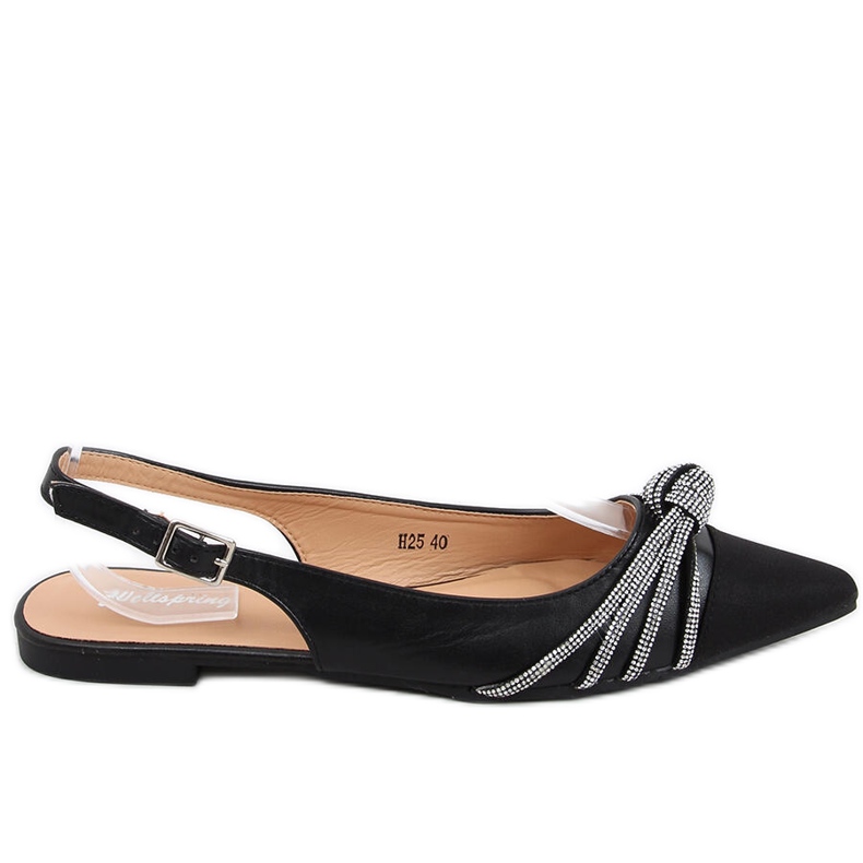 Ballerinas mit hohen Absätzen für Taylor Black Chanel schwarz