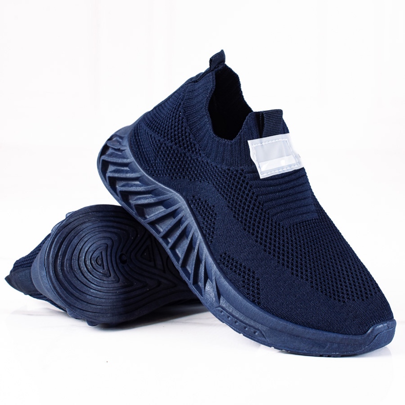 SHELOVET Sportschuhe zum Hineinschlüpfen navy blau