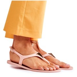 PH1 Nude Storm-Sandalen für Damen beige rosa