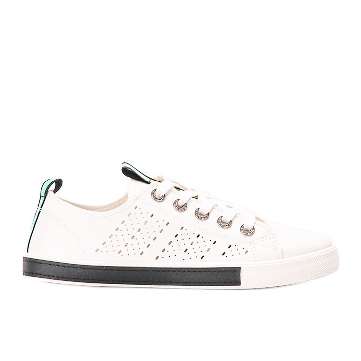 Schwarze und weiße Turnschuhe für Damen von Impi