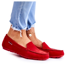 PH1 Rote Millare-Wildleder-Damenschuhe