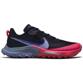 Nike Air Zoom Terra Kiger 7 W Laufschuhe CW6066-004 schwarz blau rosa