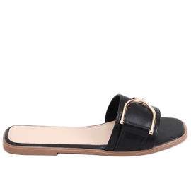 Arizona Schwarze Damenhausschuhe