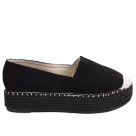 Callie Black Damen-Espadrilles schwarz