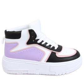 Storm SCHWARZ / LILA High-Top-Sneakers mehrfarbig