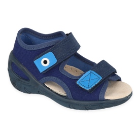 Befado Kinderschuhe VPE 065P170 marineblau blau