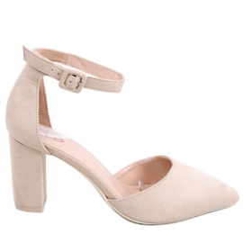 Pumps auf der Lauren Beige Post