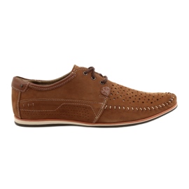 KOMODO Herrenschuhe Mokassins 875 Sommer camel braun