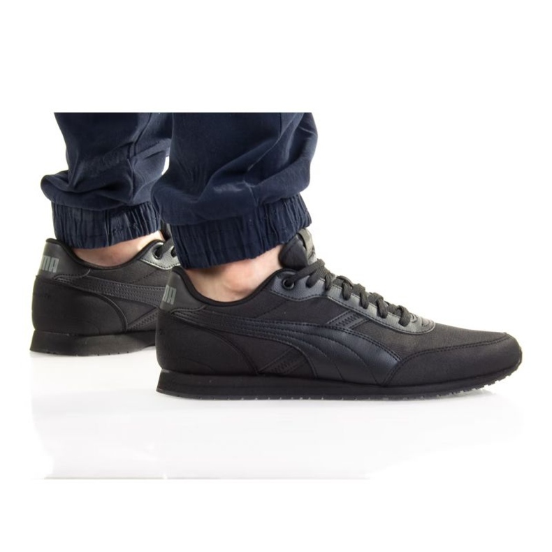Puma St Runner Essential M 383055 01 schwarz