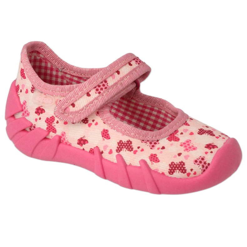 Befado Kinderschuhe Speedy 109P257 rot rosa